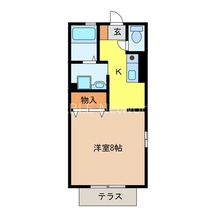 ロイヤルパーク蔵上の物件間取画像